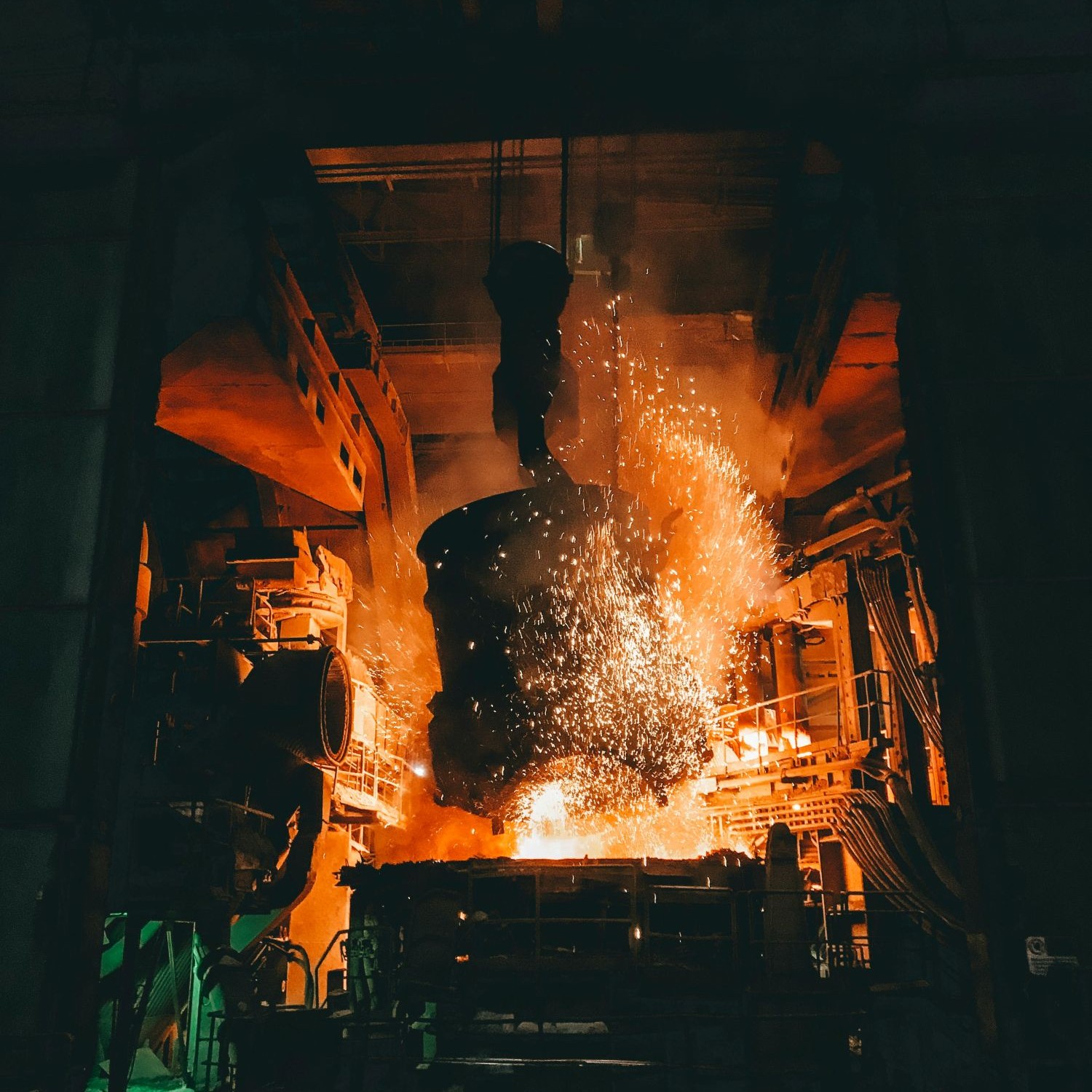 black metal machine